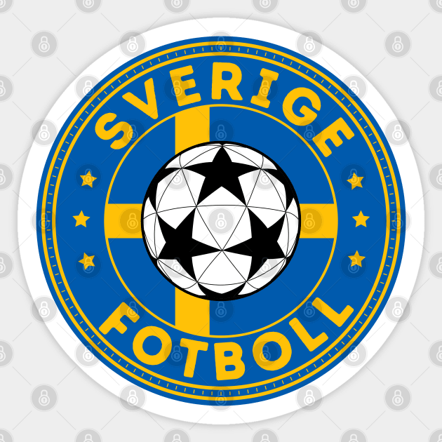 Sverige Fotboll Sticker by footballomatic